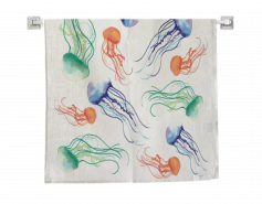 Jellyfish Tea Towel