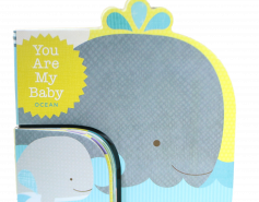 You Are My Baby book with mom and baby whale